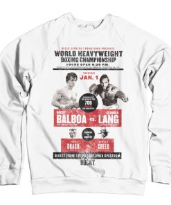 Mann Shirtstore | Rocky - World Heavyweight Poster Sweatshirt