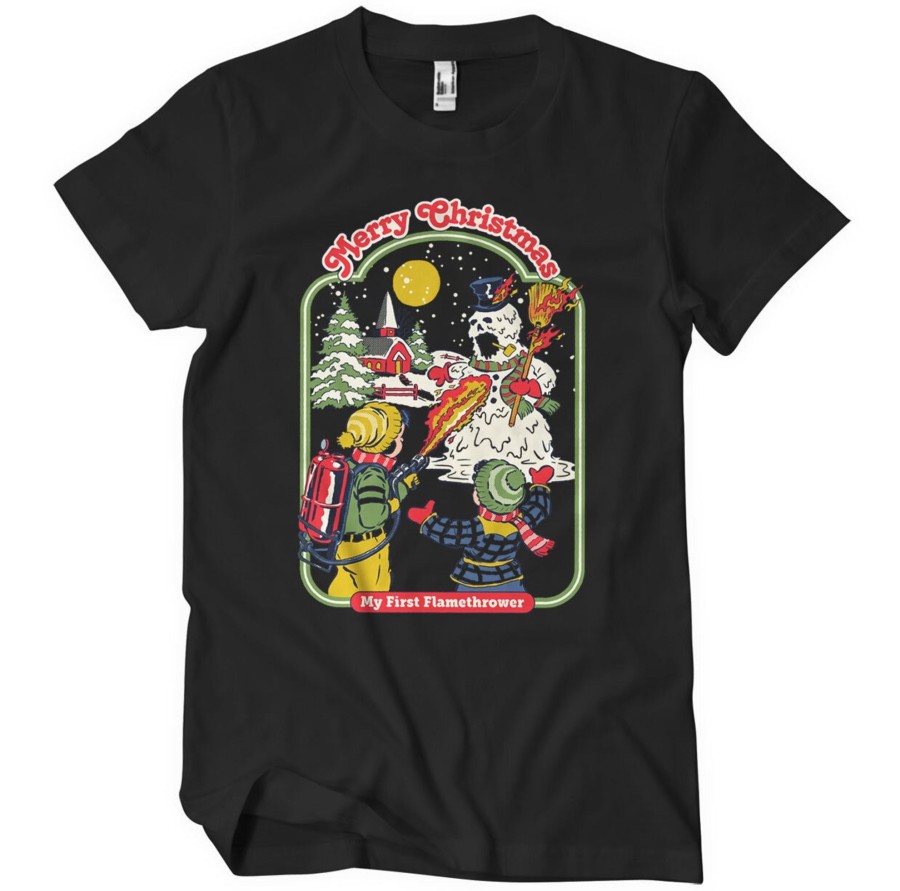 Mann Shirtstore | My First Flamethrower T-Shirt
