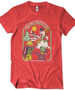 Mann Shirtstore | My First Flamethrower T-Shirt