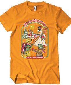 Mann Shirtstore | My First Flamethrower T-Shirt