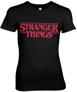 Kvinna Shirtstore | Stranger Things Logo Girly Tee