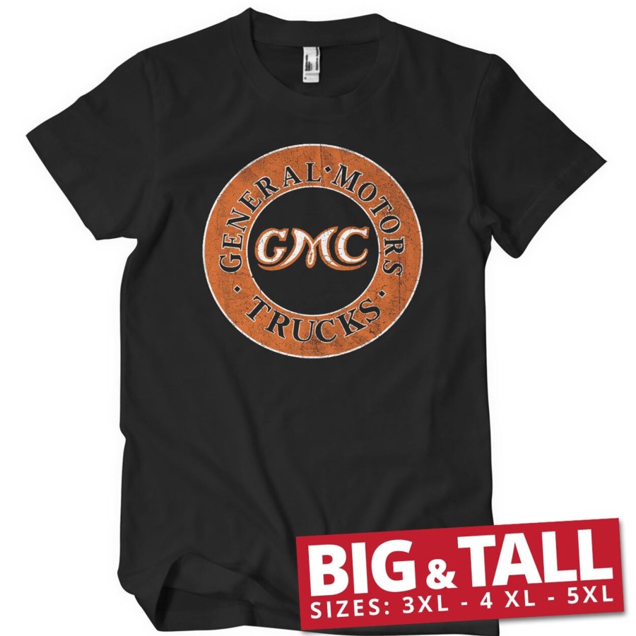 Mann Shirtstore | General Motors Trucks Patch Big & Tall T-Shirt Black