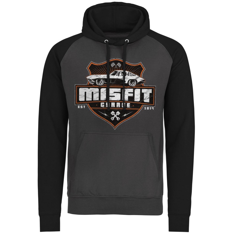 Mann Shirtstore | Misfit Garage Vette Baseball Hoodie