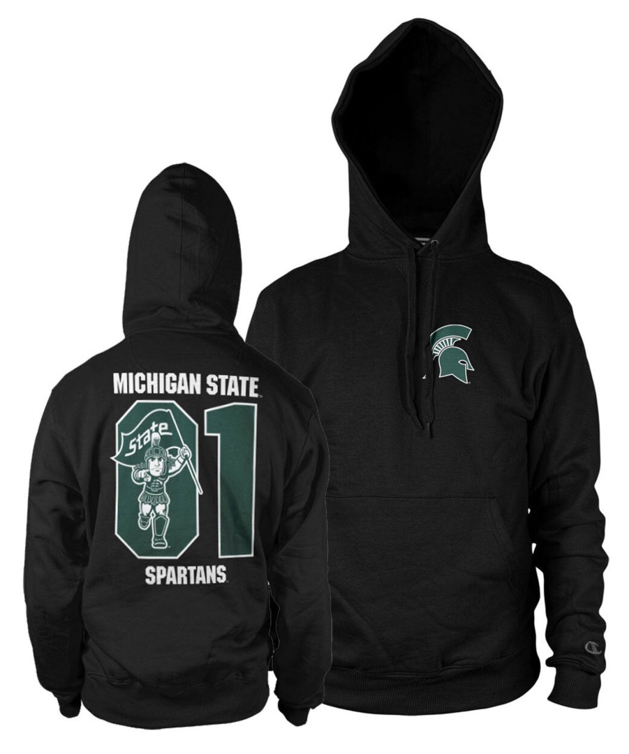 Mann Shirtstore | Spartans 01 Mascot Hoodie Black