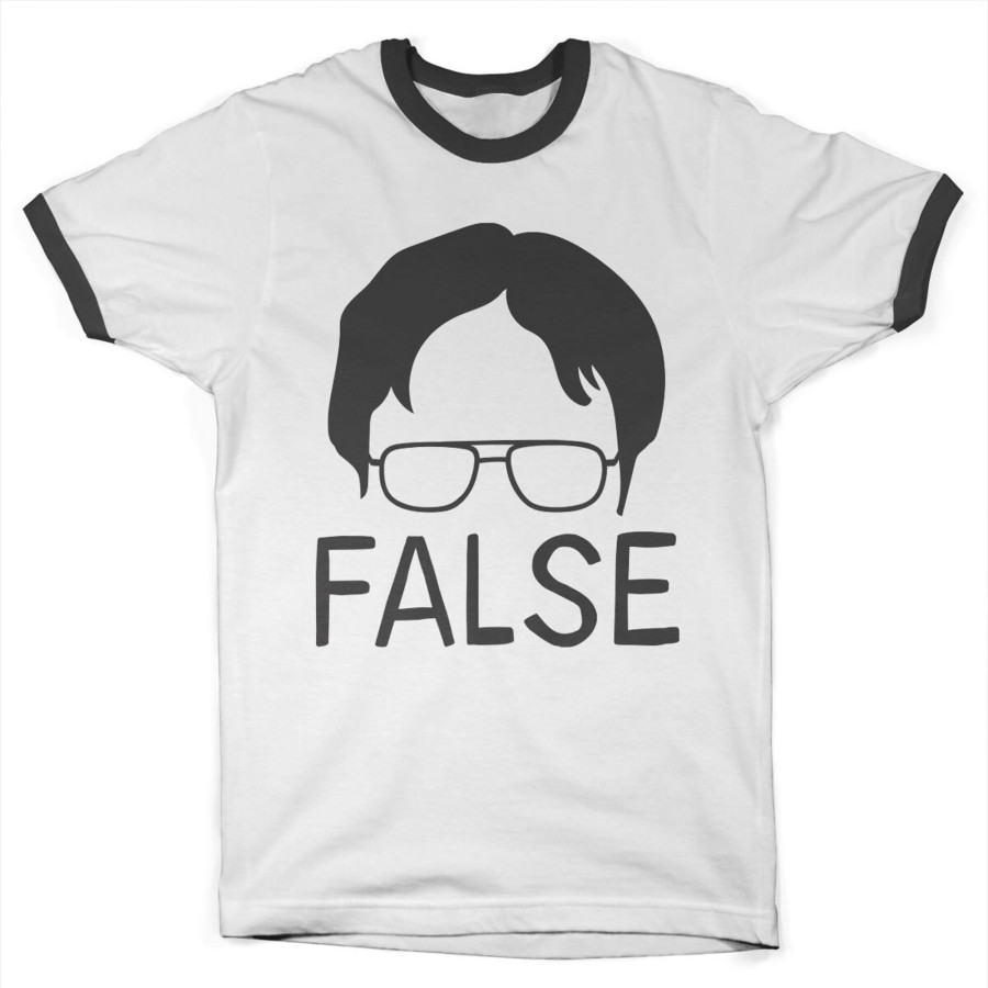 Mann Shirtstore | False Ringer Tee Whiteblack