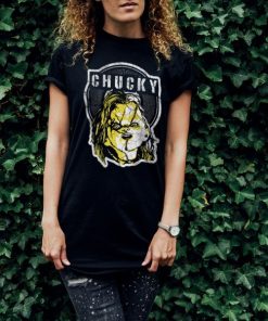 Kvinna Shirtstore | Cracked Chucky Girly Tee Black