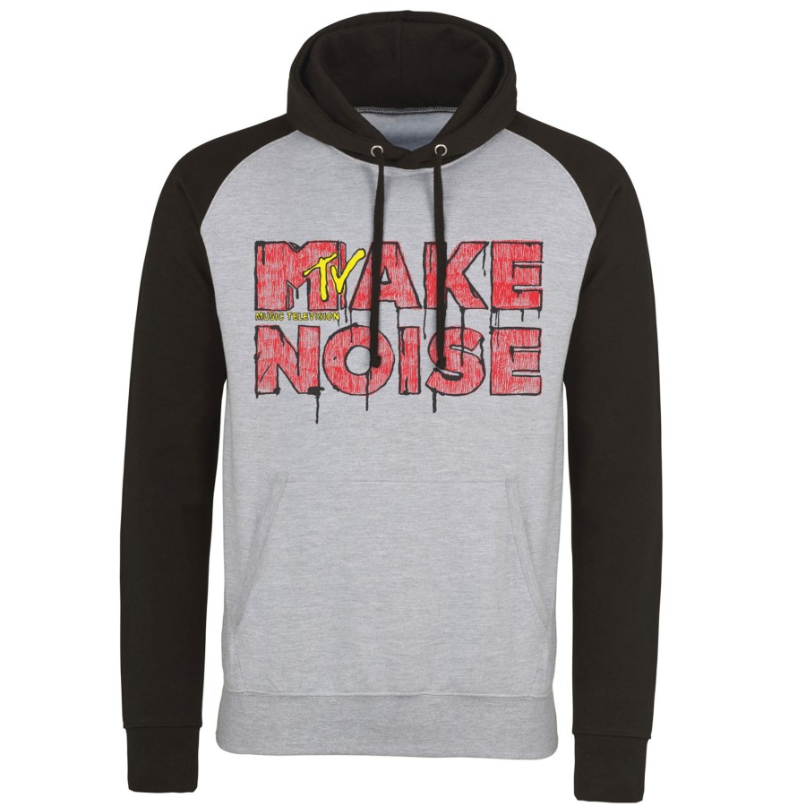 Mann Shirtstore | Make Noise - Mtv Baseball Hoodie