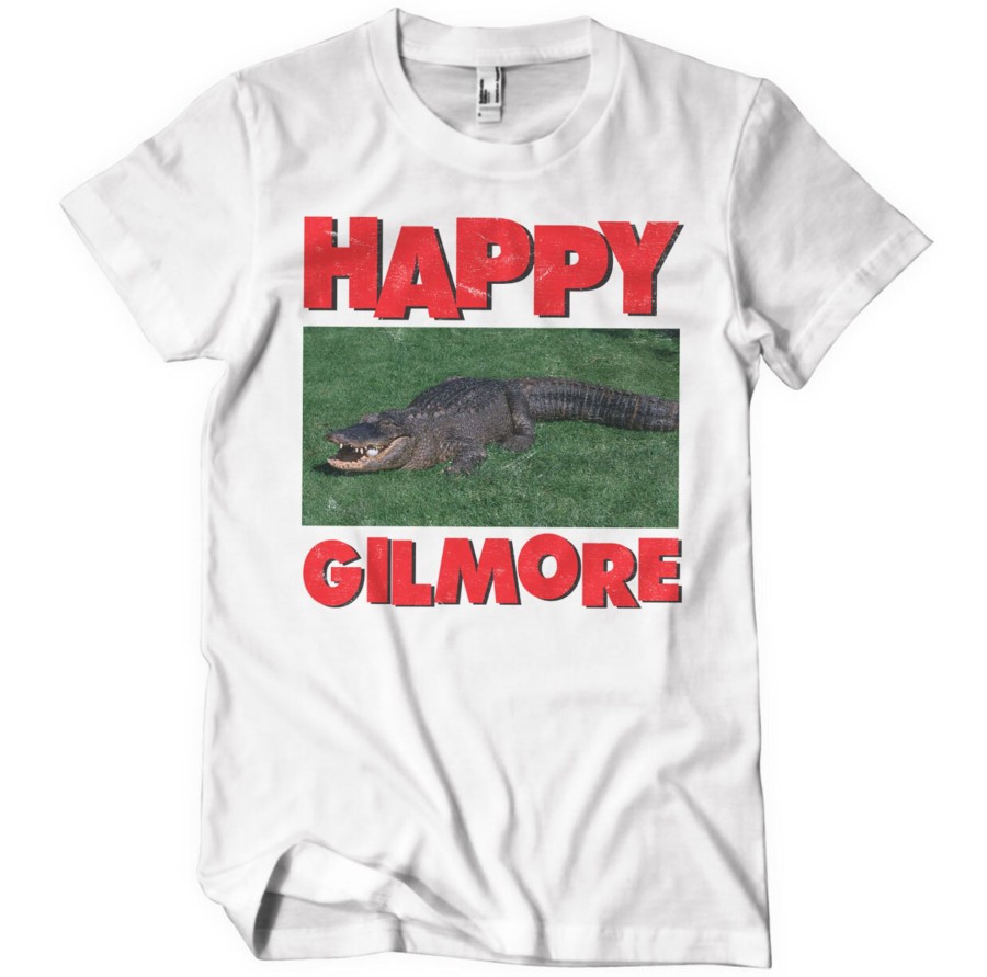 Mann Shirtstore | Happy Gilmore Alligator T-Shirt White