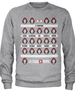 Mann Shirtstore | La Casa De Papel Sweatshirt