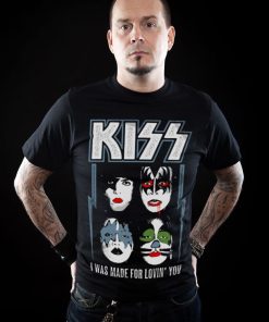 Mann Shirtstore | Kiss - I Was Made For Lovin' You T-Shirt Black