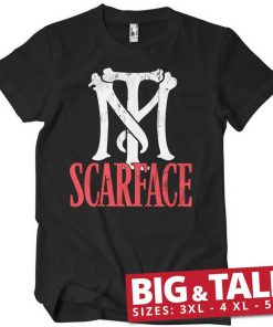 Mann Shirtstore | Scarface Tm Logo Big & Tall T-Shirt Black