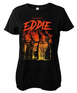 Kvinna Shirtstore | In Memory Of Eddie Girly Tee Black