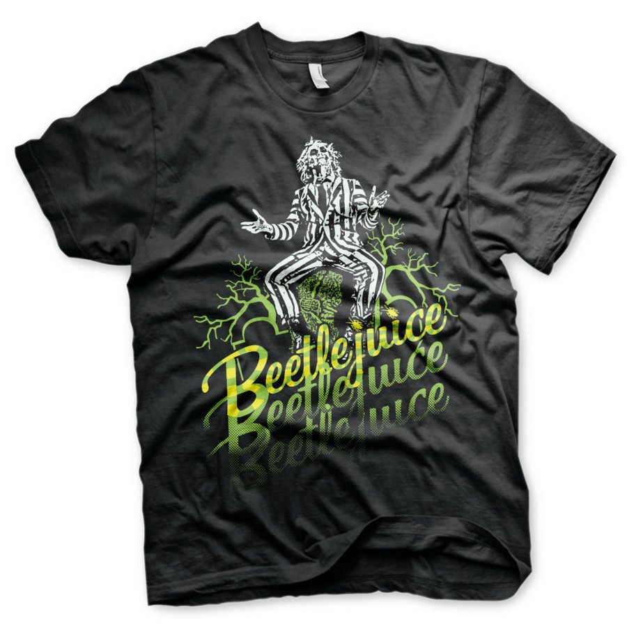 Mann Shirtstore | Beetlejuice Big & Tall T-Shirt Black