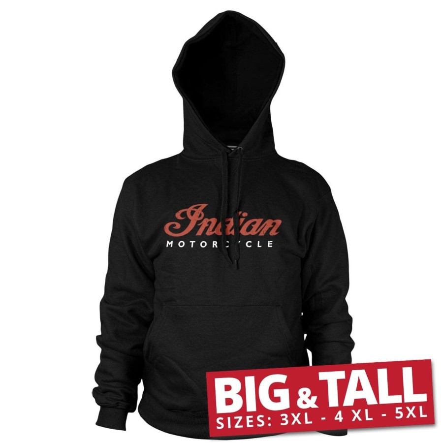Mann Shirtstore | Indian Motorcycle Big & Tall Hoodie Black