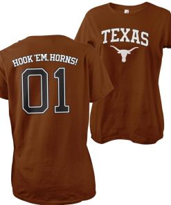 Kvinna Shirtstore | Texas Longhorns 01 Girly Tee