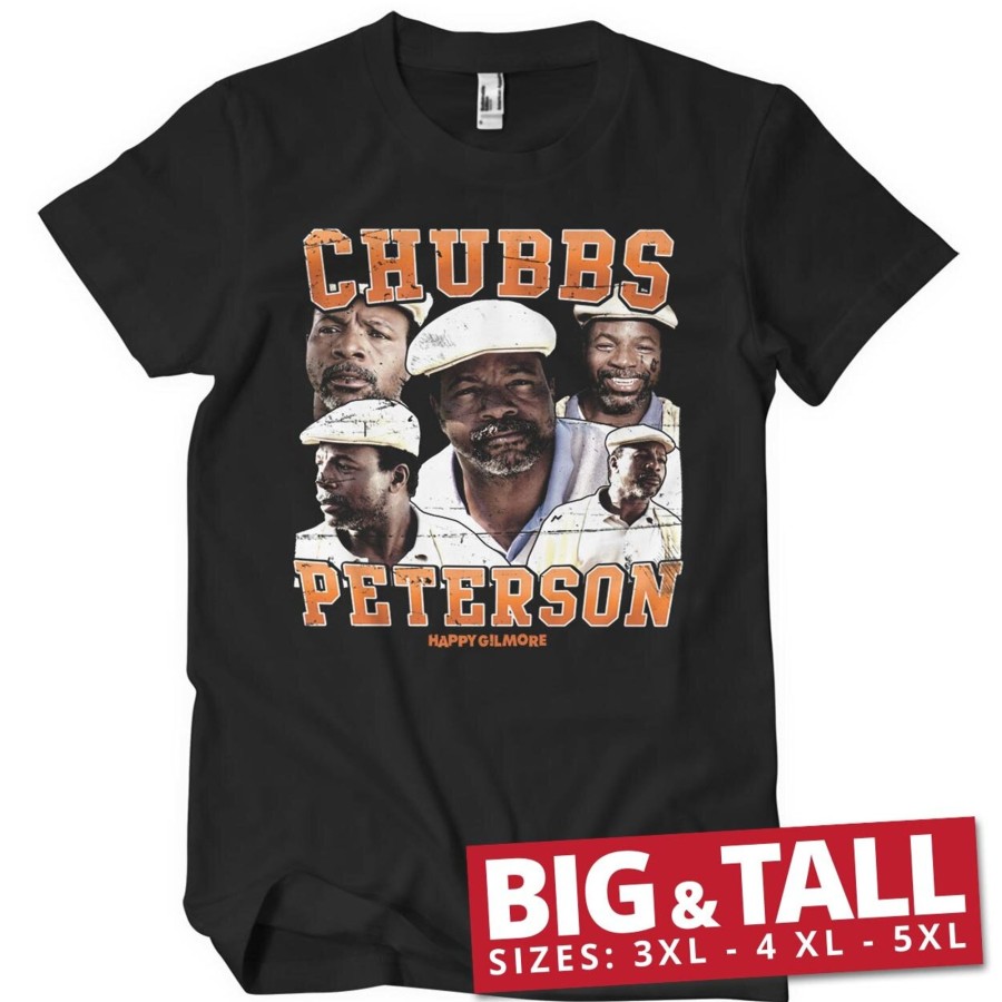 Mann Shirtstore | Chubbs Peterson Big & Tall T-Shirt Black