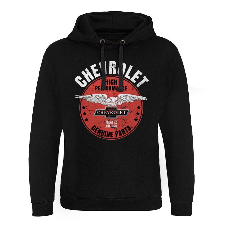 Mann Shirtstore | Chevrolet Genuine Parts Epic Hoodie Black