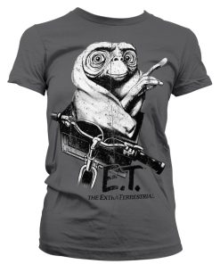 Kvinna Shirtstore | E.T. Biking Distressed Girly Tee
