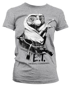 Kvinna Shirtstore | E.T. Biking Distressed Girly Tee