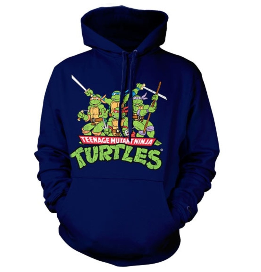 Mann Shirtstore | Turtles Distressed Group Hoodie