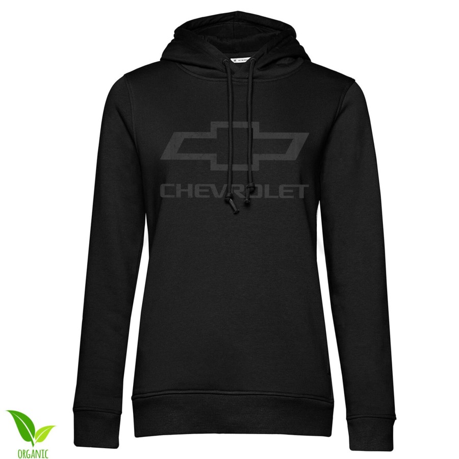 Kvinna Shirtstore | Chevrolet Logo Girls Hoodie Black