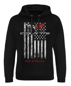 Mann Shirtstore | Corvette - Made In The Usa Epic Hoodie Black