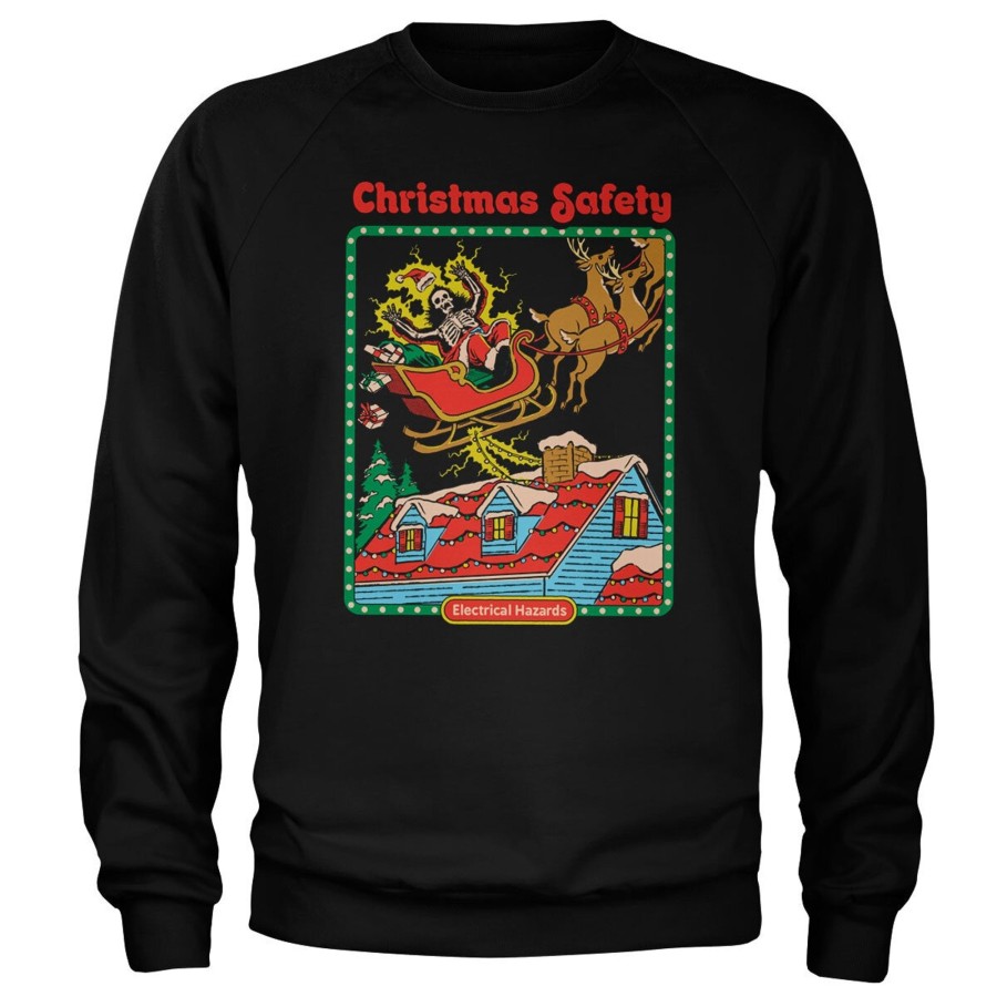 Mann Shirtstore | Christmas Safety Sweatshirt Black