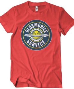 Mann Shirtstore | Oldsmobile Service Patch T-Shirt