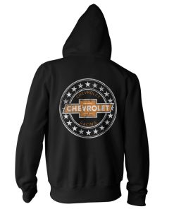 Mann Shirtstore | Chevrolet Racing Zipped Hoodie Black