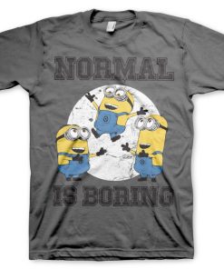 Mann Shirtstore | Minions - Normal Life Is Boring T-Shirt