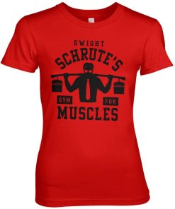 Kvinna Shirtstore | Dwight Schrute'S Gym Girly Tee