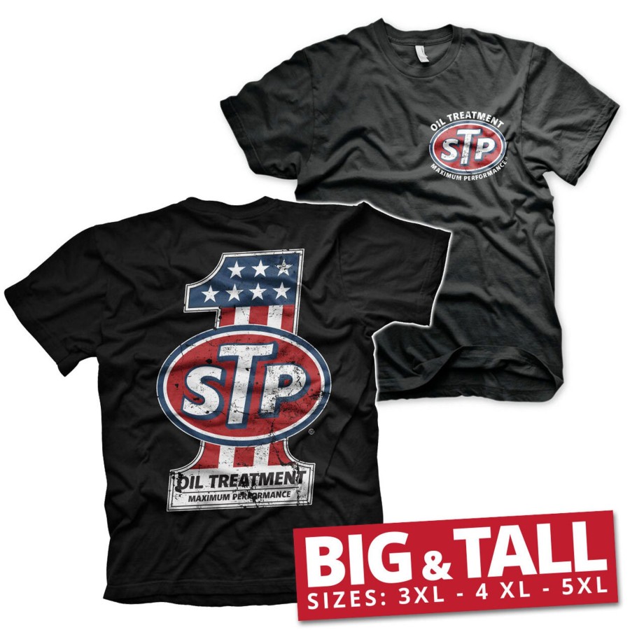Mann Shirtstore | Stp American No. 1 Big & Tall T-Shirt Black