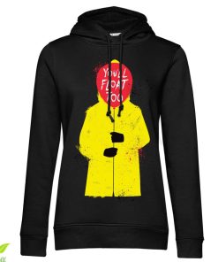 Kvinna Shirtstore | It - You'Ll Float Too Girls Hoodie Black