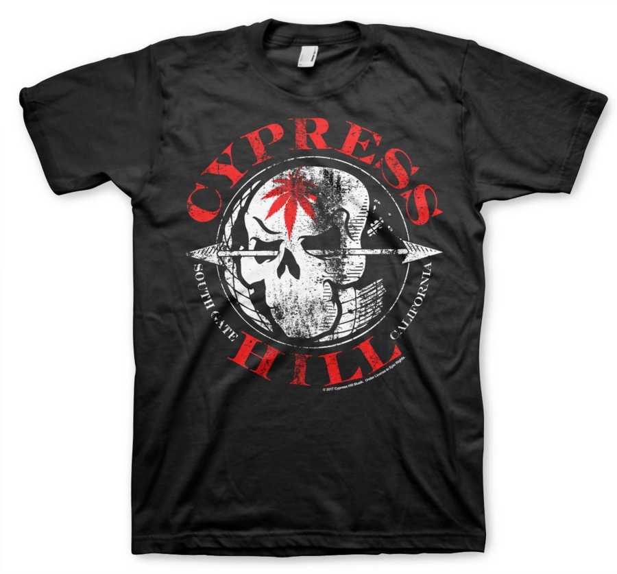 Mann Shirtstore | Cypress Hill South Gate - California T-Shirt Black