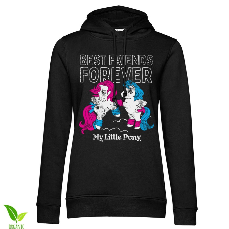 Kvinna Shirtstore | Best Friends Forever Girls Hoodie Black