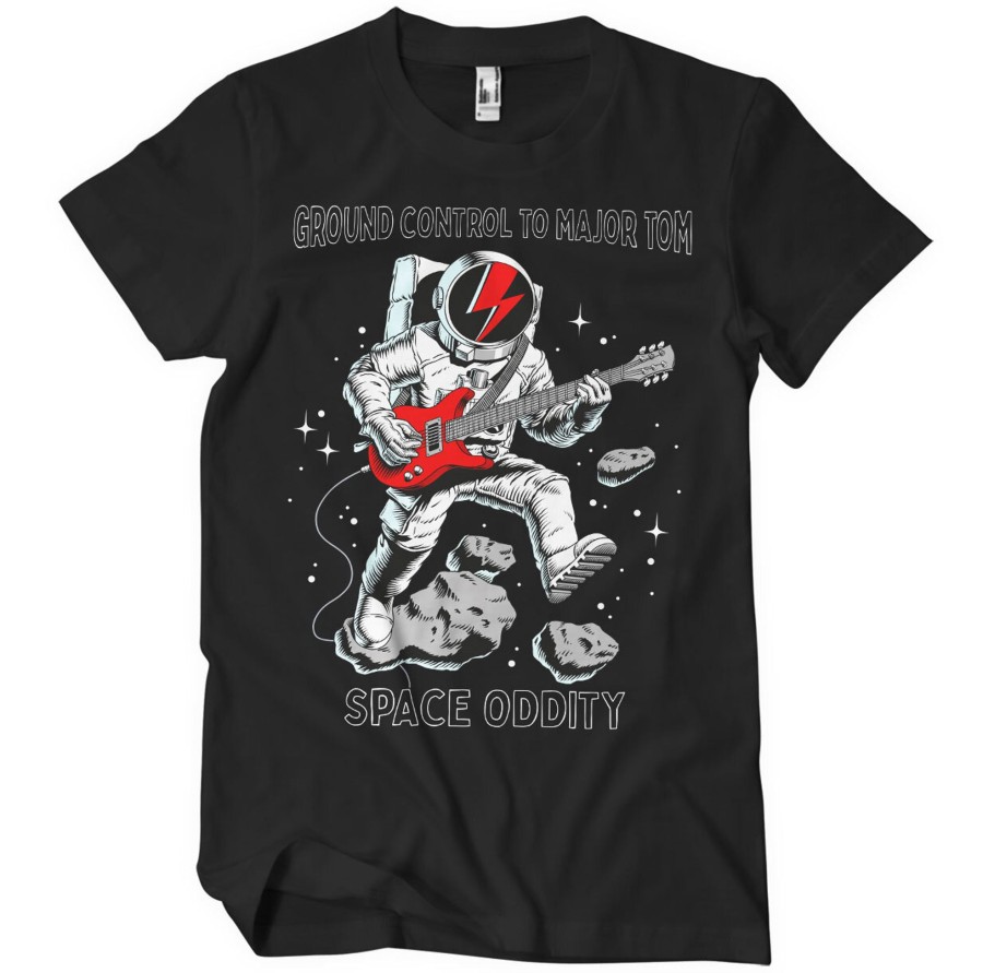 Mann Shirtstore | Space Oddity T-Shirt Black