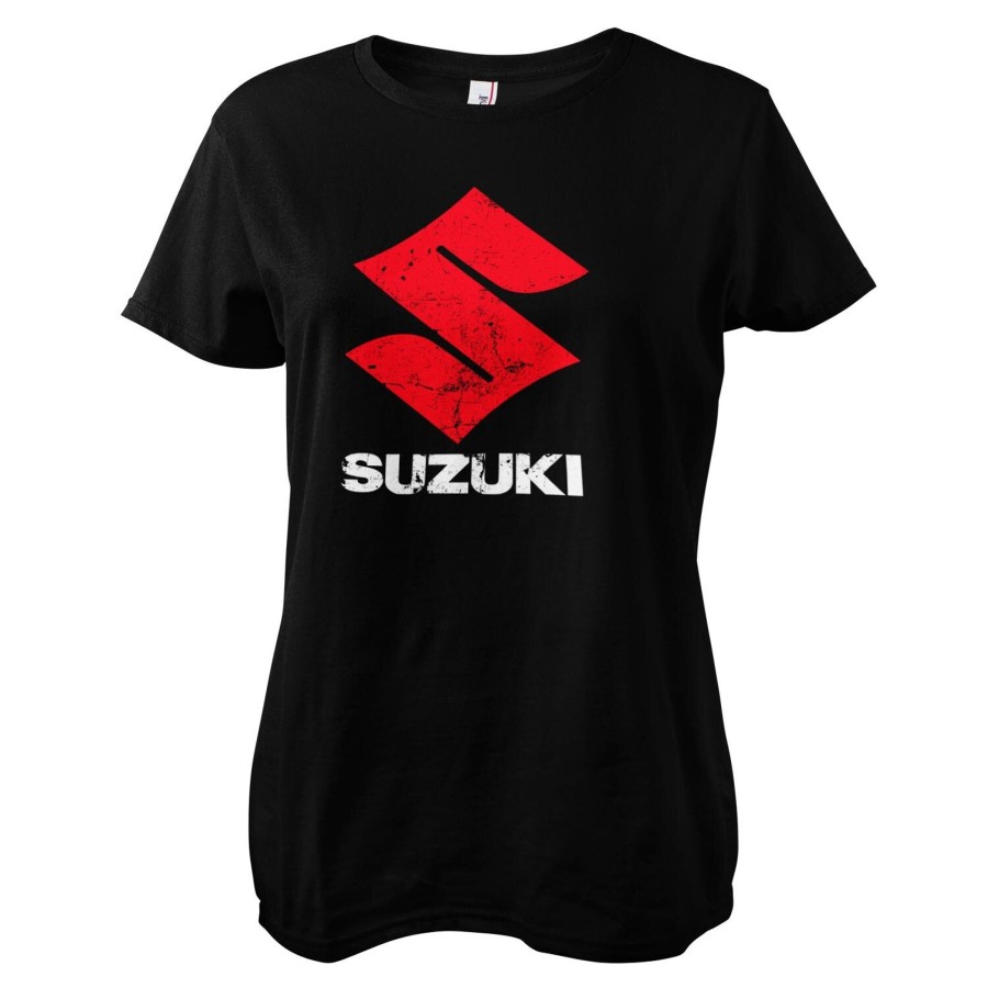 Kvinna Shirtstore | Suzuki Washed Logo Girly Tee