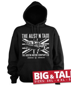 Mann Shirtstore | The Austin Taxi Big & Tall Hoodie Black