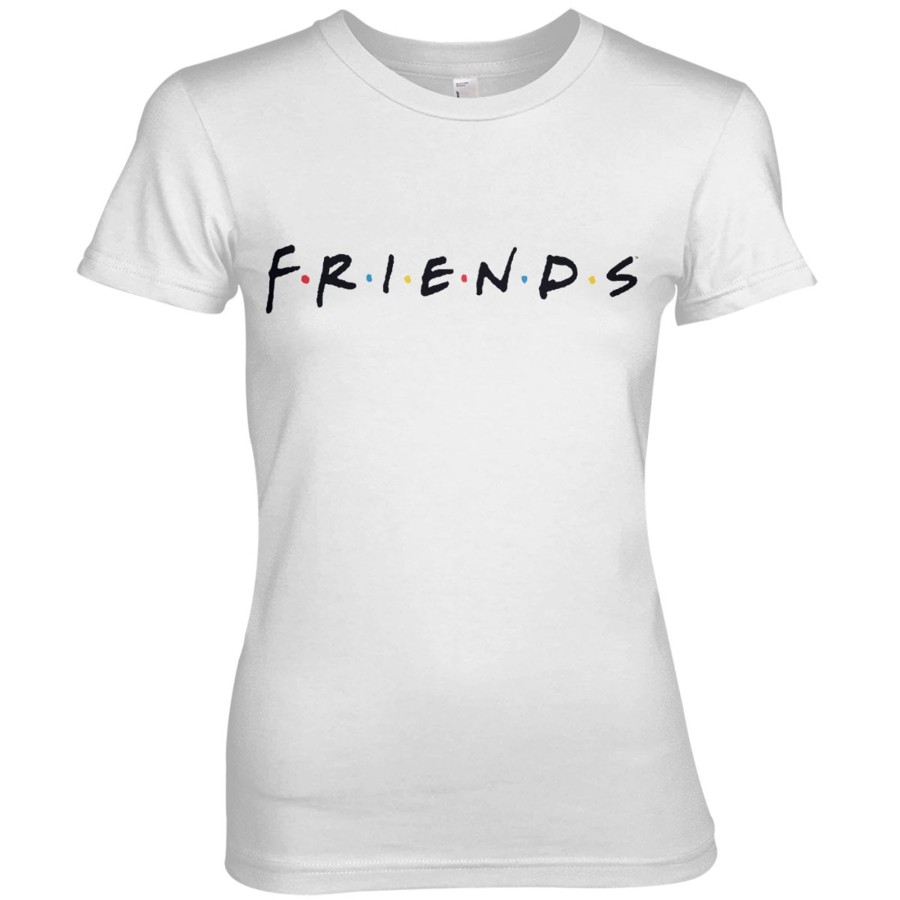 Kvinna Shirtstore | Friends Logo Girly Tee
