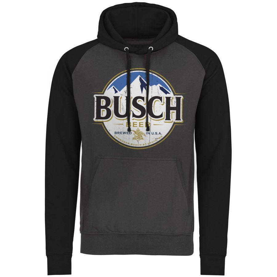 Mann Shirtstore | Busch Beer Vintage Label Baseball Hoodie