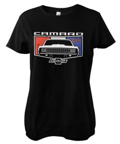 Kvinna Shirtstore | Chevrolet Camaro Emblem Girly Tee