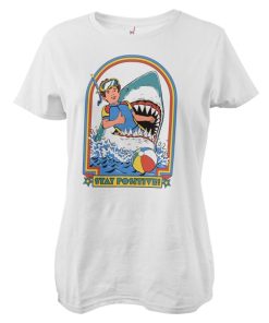 Kvinna Shirtstore | Stay Positive Girly Tee