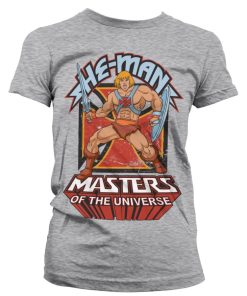 Kvinna Shirtstore | Masters Of The Universe - He-Man Girly Tee