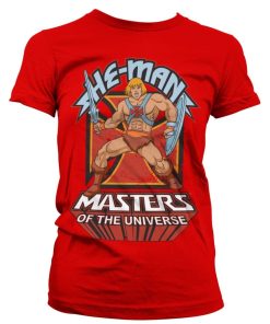 Kvinna Shirtstore | Masters Of The Universe - He-Man Girly Tee