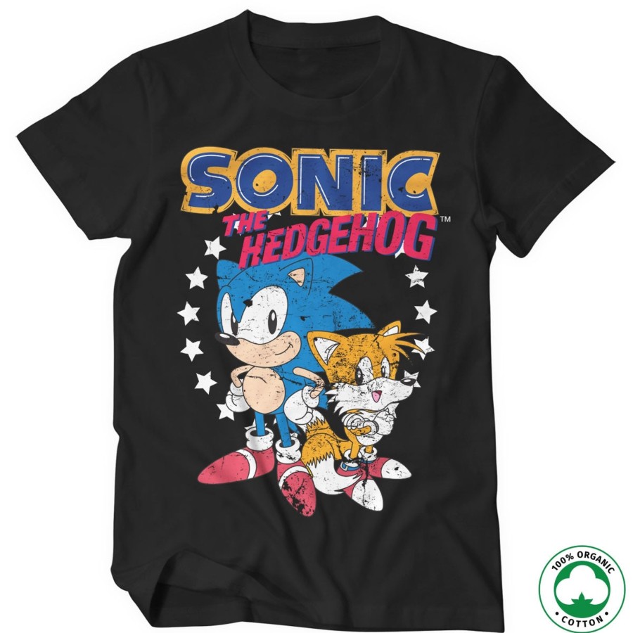 Mann Shirtstore | Sonic The Hedgehog - Sonic & Tails Organic Tee