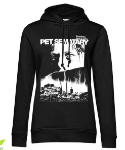 Kvinna Shirtstore | Pet Sematary Poster Girls Hoodie Black