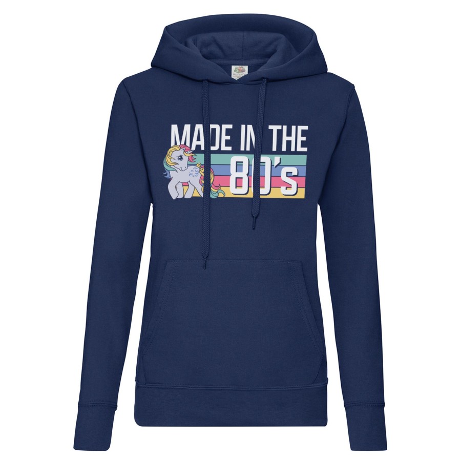 Kvinna Shirtstore | My Little Pony - Made In The 80'S Girls Hoodie Navy