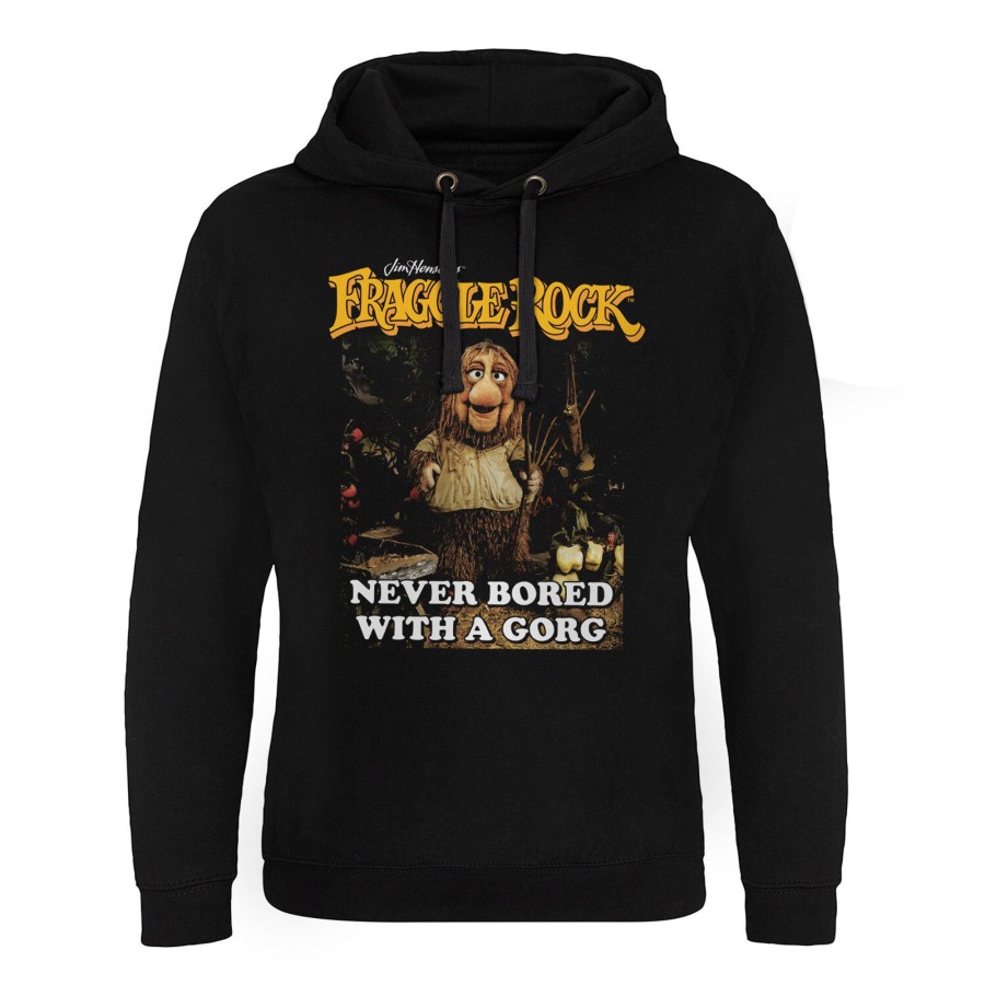 Mann Shirtstore | Never Bored With A Gorg Epic Hoodie Black