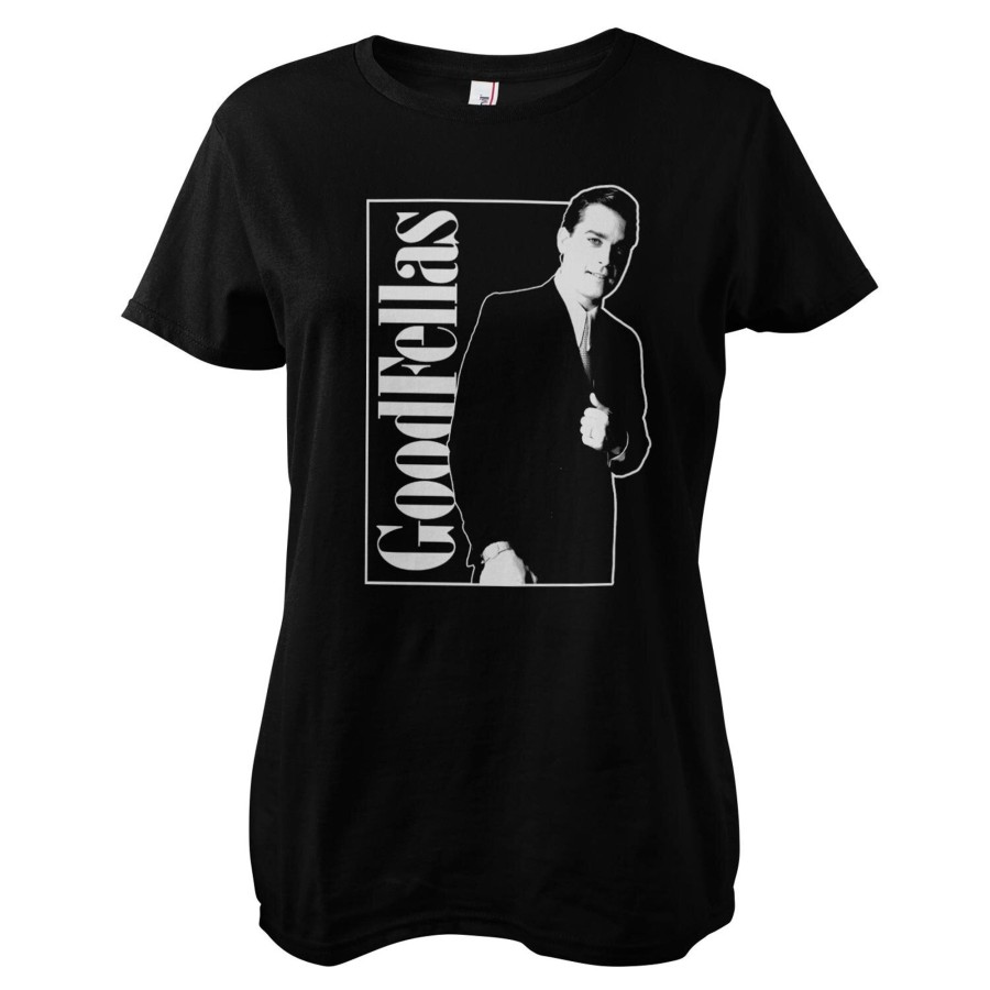 Kvinna Shirtstore | Henry Hill Suit Girly Tee Black