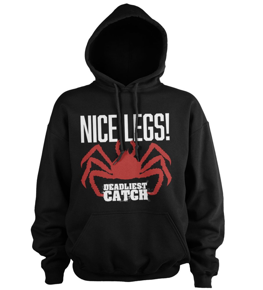 Mann Shirtstore | Deadliest Catch - Nice Legs! Hoodie Black